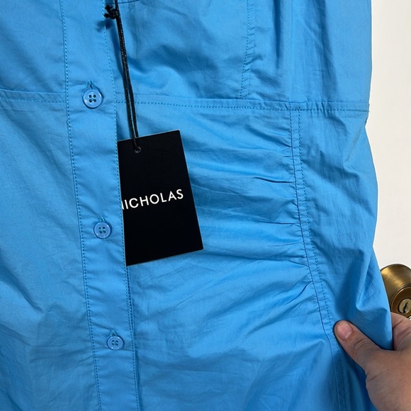 Nicholas 100% Cotton Tatiana Dress US 14 - Picture 6 of 9